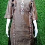 Women Kurta Embroidery Work With Pant And Matching Dupatta