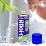 VI- JOHN Shaving Foam For Men, Sensitive Skin Type Shaving Foam With Goodness of Nature, Tea Tree Oil, Vitamin E Enriched and Anti- Bacterial Formula (400gm Each- Pack of 2)